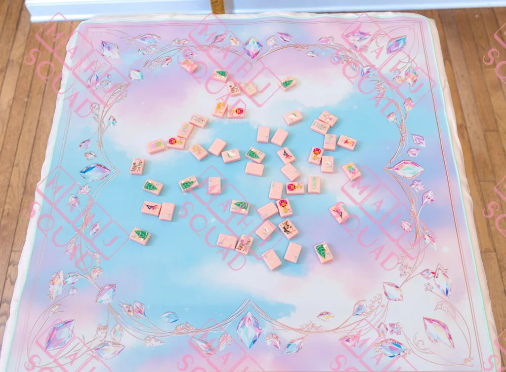 Bejeweled Dream Mahjong Mat - Mahjong Mats