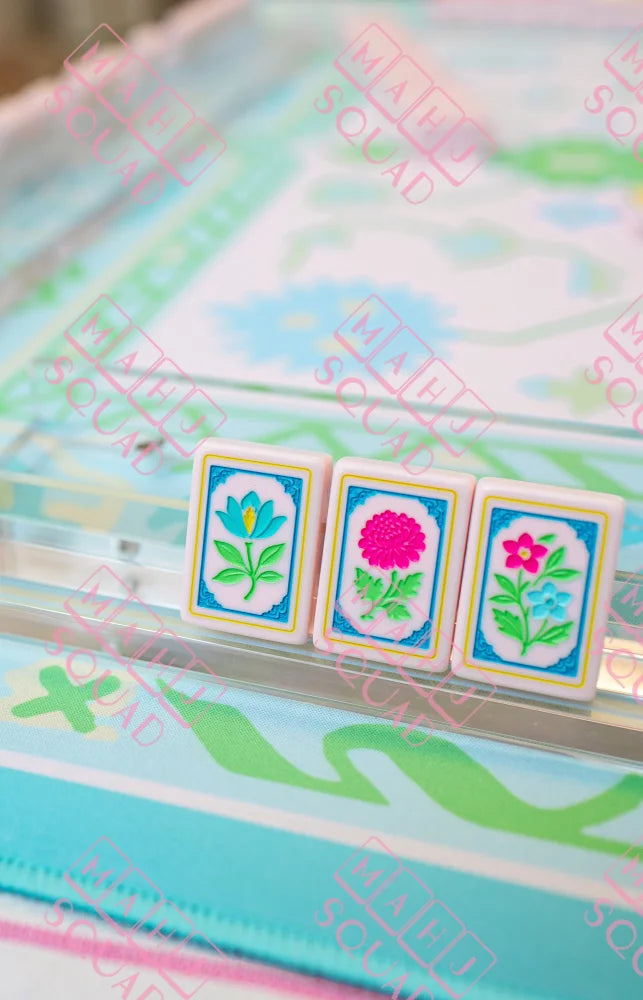 Just Peachy Tile Set - Mahjong