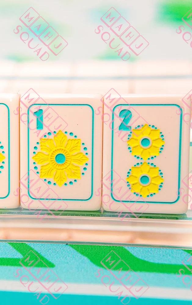 Just Peachy Tile Set - Mahjong
