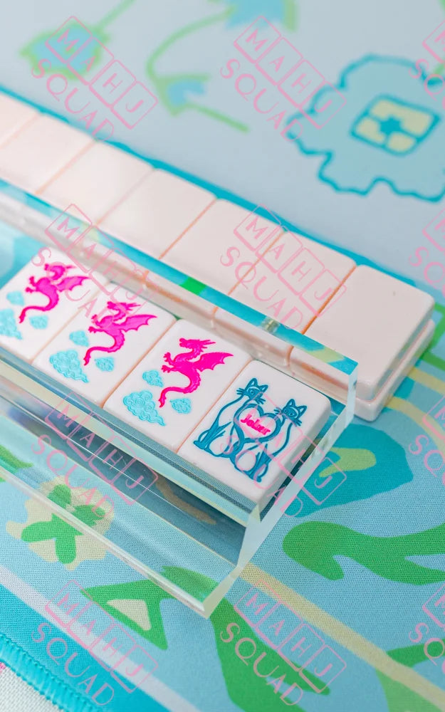 Just Peachy Tile Set - Mahjong