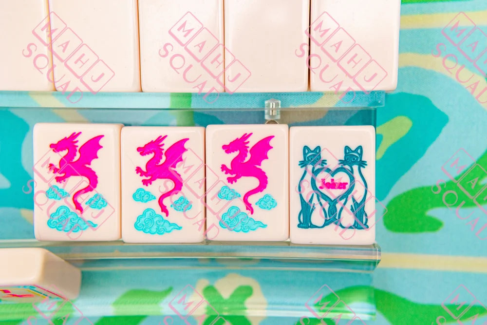 Just Peachy Tile Set - Mahjong