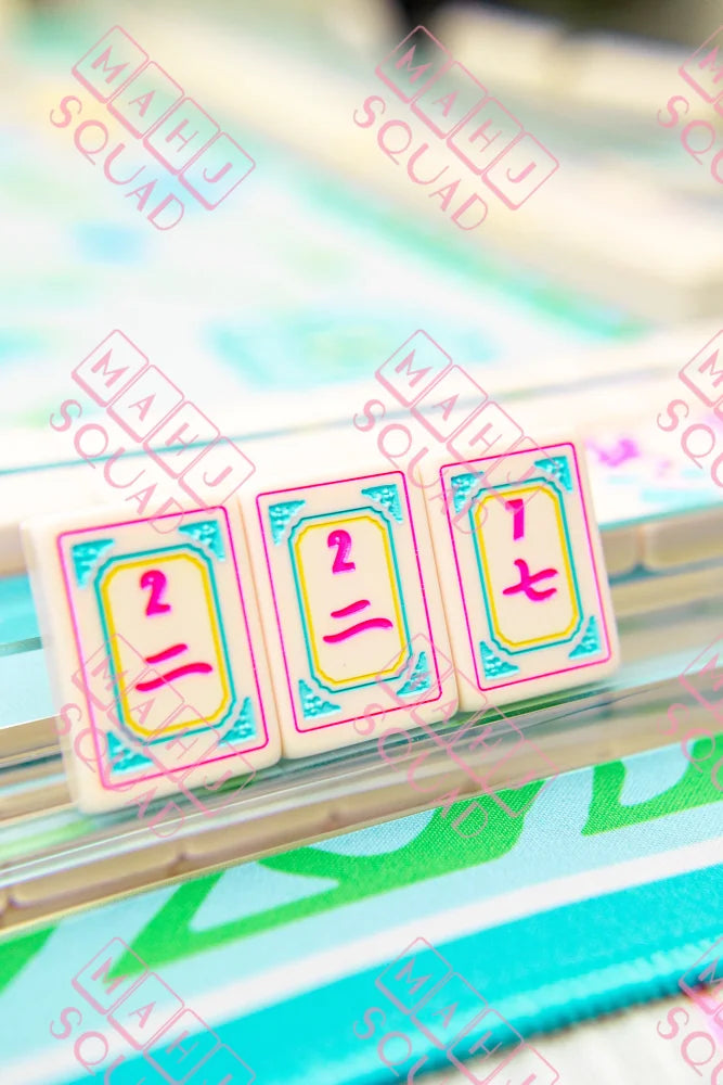 Just Peachy Tile Set - Mahjong