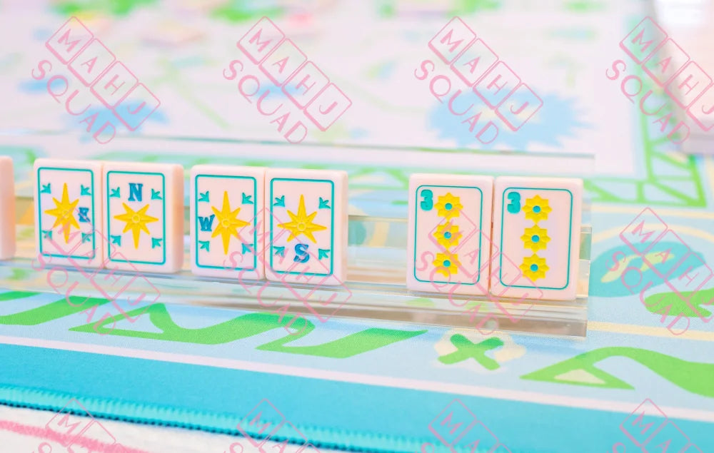 Just Peachy Tile Set - Mahjong