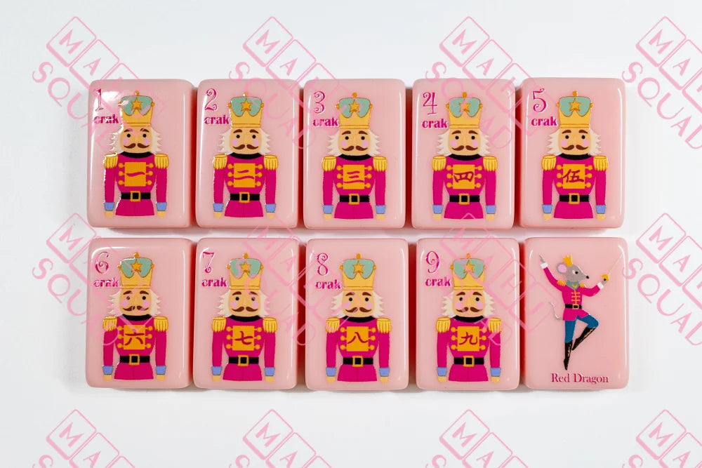 Nutcracker Ballet Mahjong Tile Set with tile bag - PREORDER - Mahjong