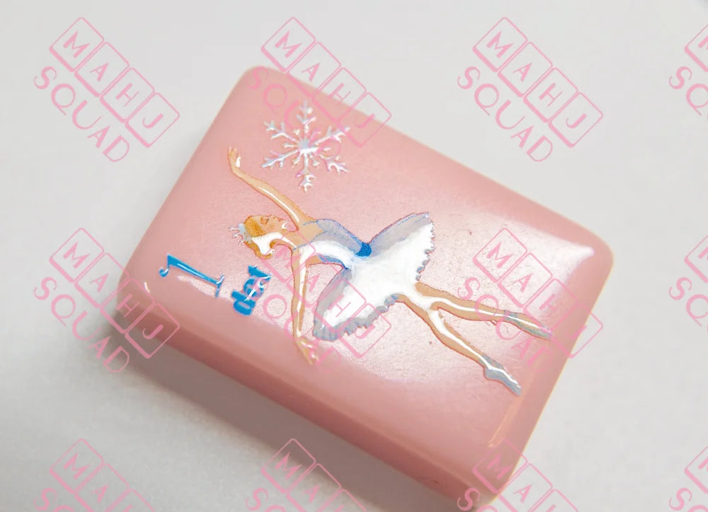 Nutcracker Ballet Mahjong Tile Set with tile bag - PREORDER - Mahjong