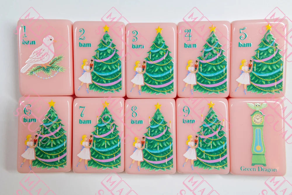 Nutcracker Ballet Mahjong Tile Set with tile bag - PREORDER - Mahjong