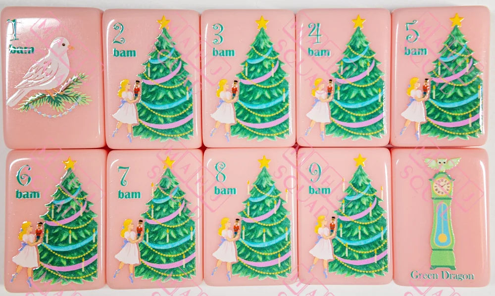 Nutcracker Ballet Mahjong Tile Set with tile bag - PREORDER - Mahjong