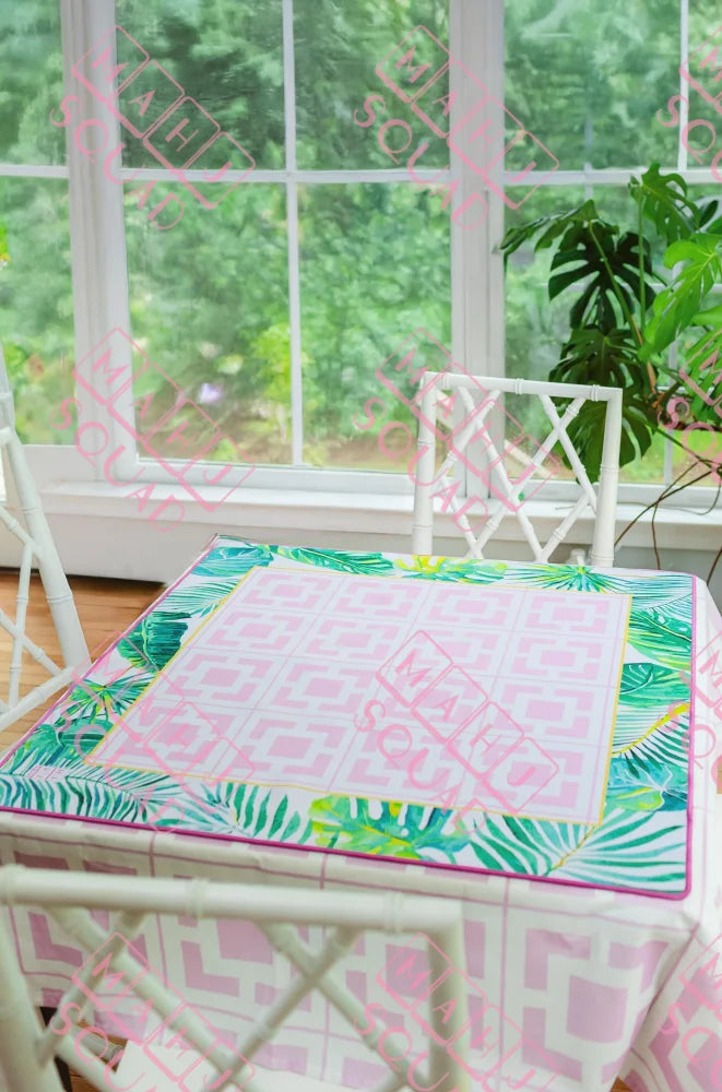 Palm Springs Mahjong mat - Mahjong Mats