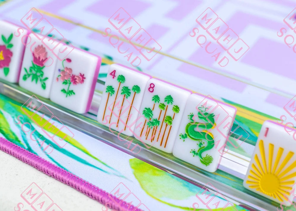 Palm Springs Mahjong Tiles - Mahjong