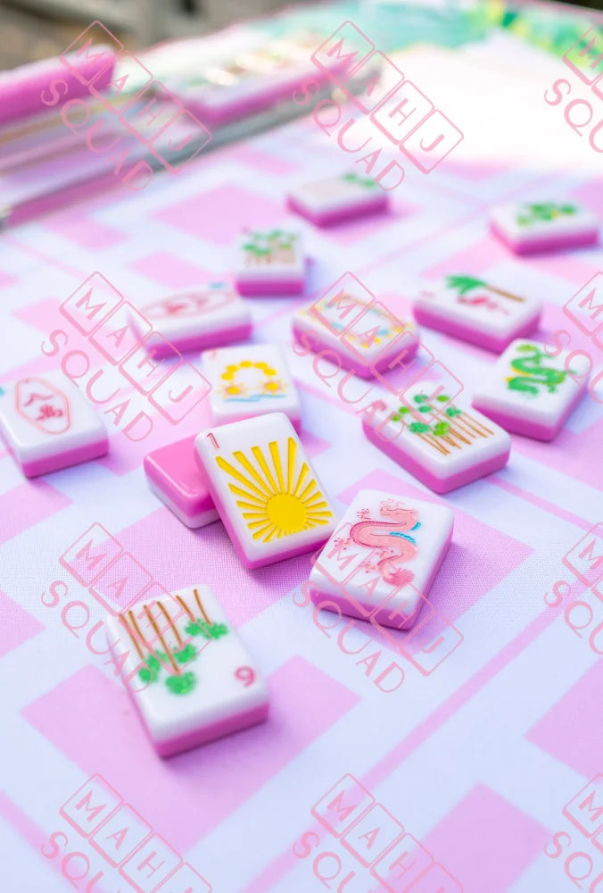 Palm Springs Mahjong Tiles - Mahjong
