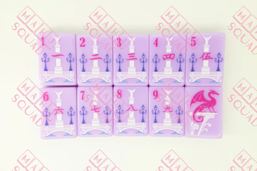 Parisian Tile Set - Mahjong