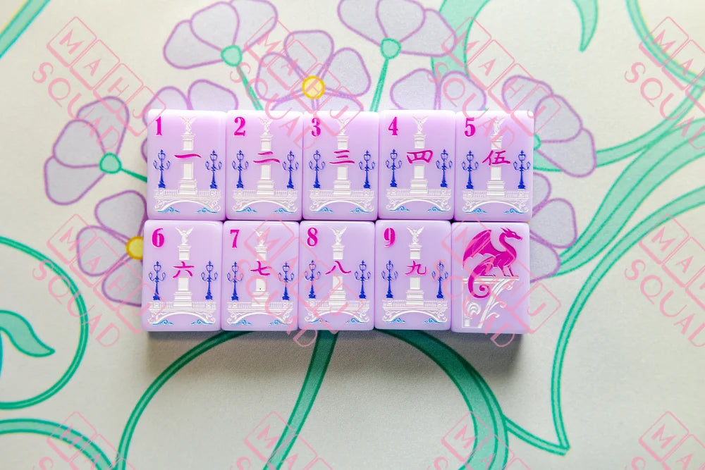 Parisian Tile Set - Mahjong