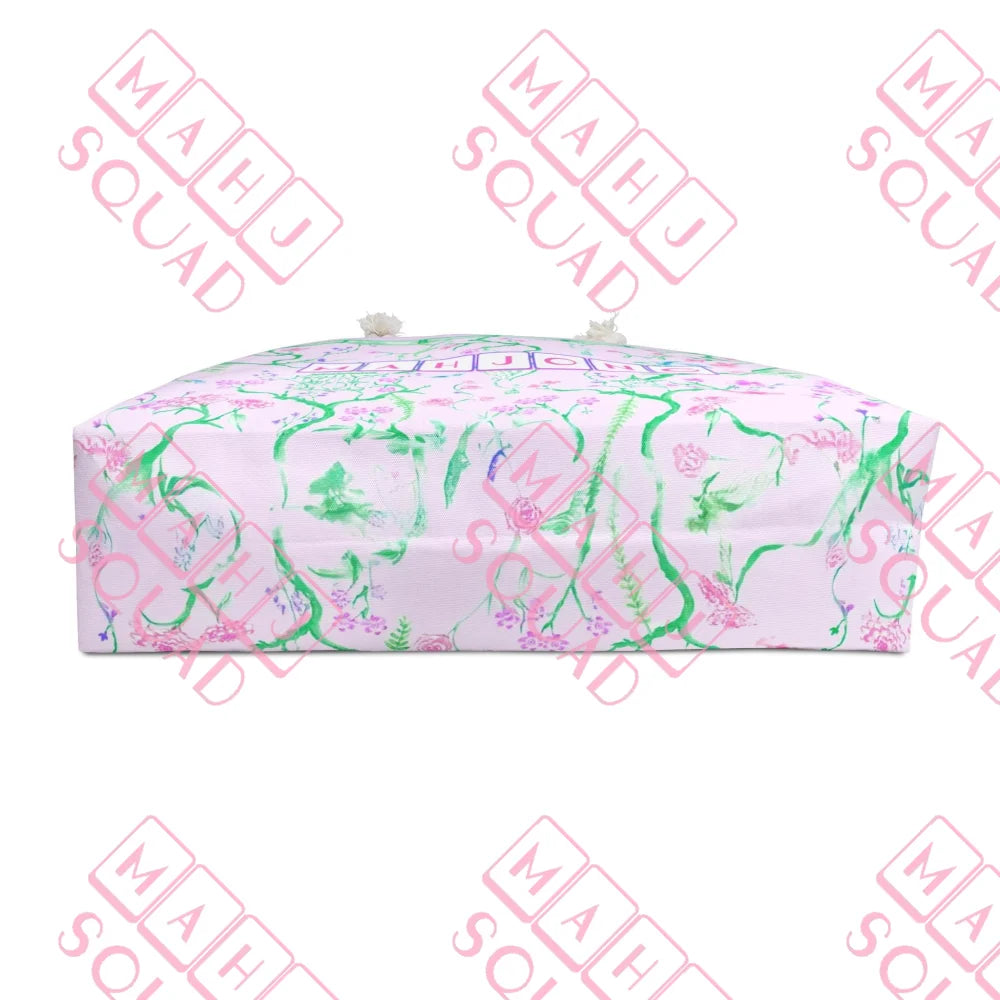 Pastel Chinoiserie Mahjong tote - Totes