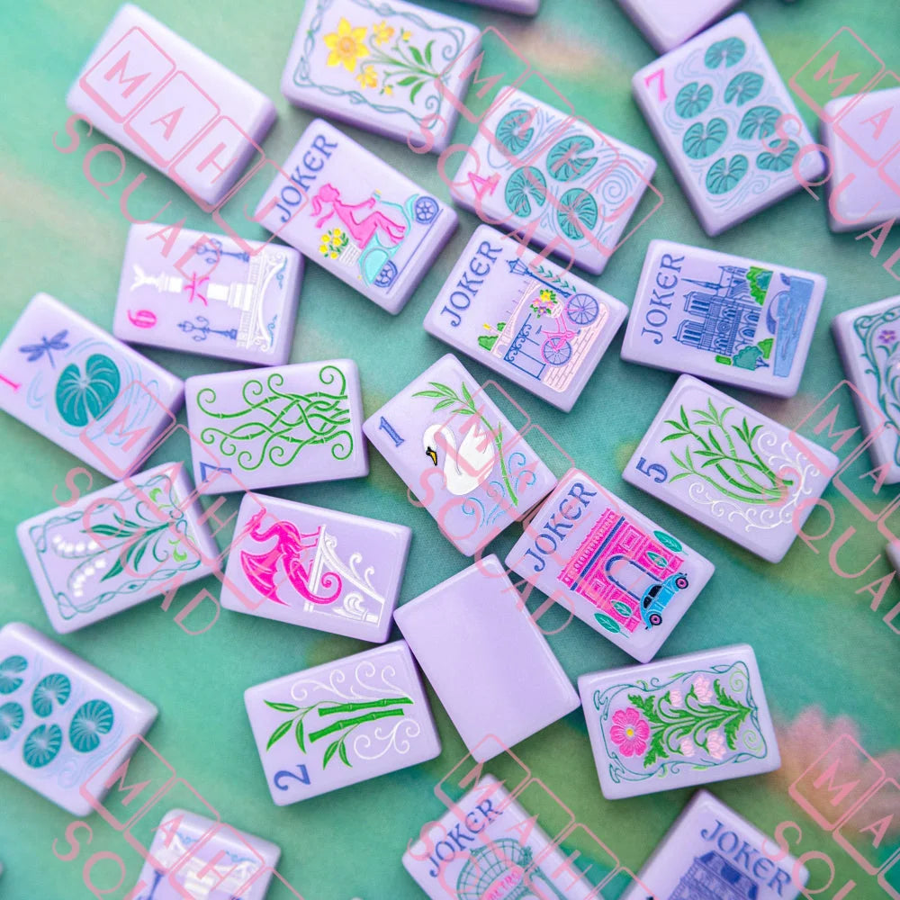 Parisian Tile Set - without acrylic box - Mahjong