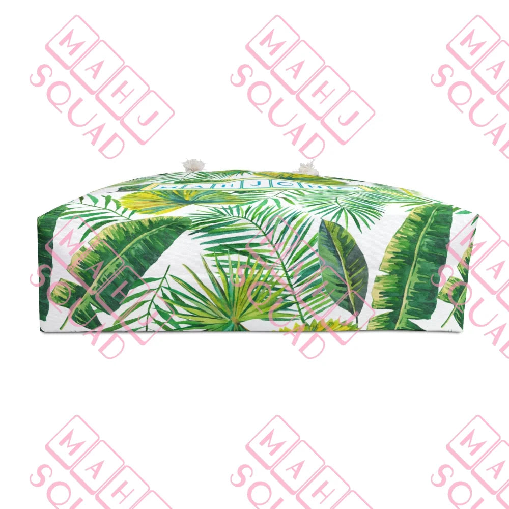 Tropical Palm Mahjong Tote - Totes