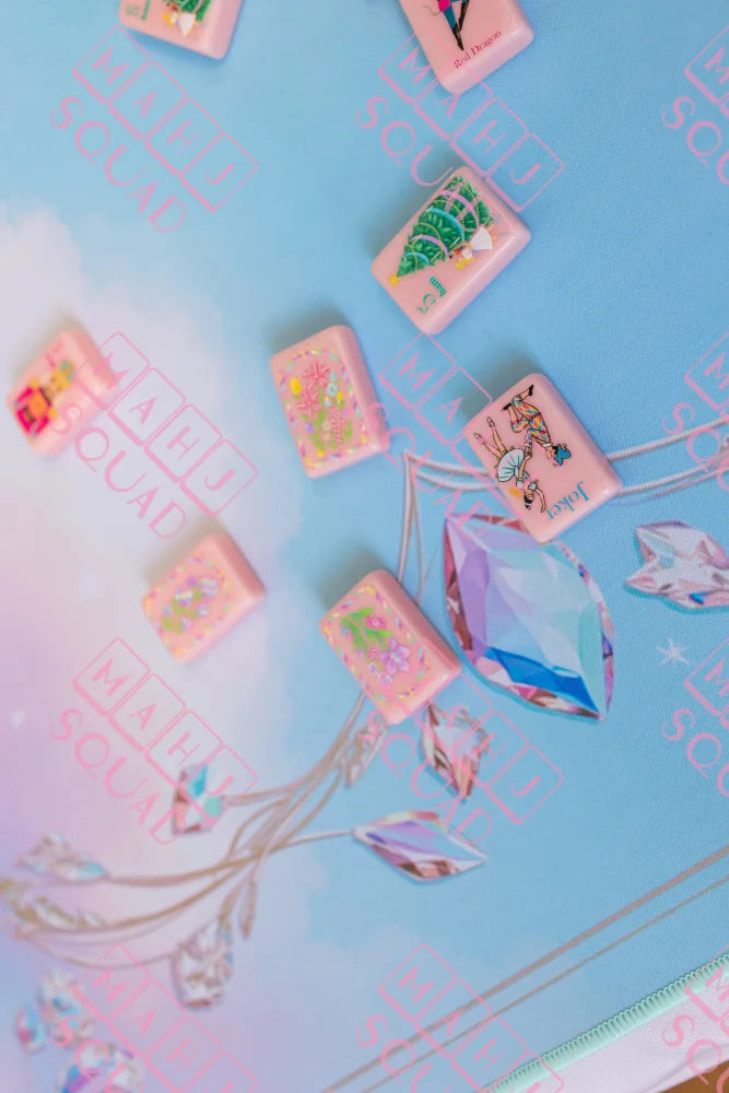 Bejeweled Dream Mahjong Mat - Mahjong Mats