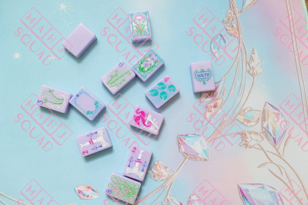 Bejeweled Dream Mahjong Mat - Mahjong Mats