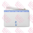 Blue Chinoiserie Mahjong League card pouch - Clutches & Evening Bags