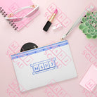 Blue Chinoiserie Mahjong League card pouch - Clutches & Evening Bags