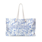 Blue Chinoiserie Mahjong tote - Totes