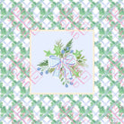 Blue Christmas Mahjong Mat - Mahjong Mats