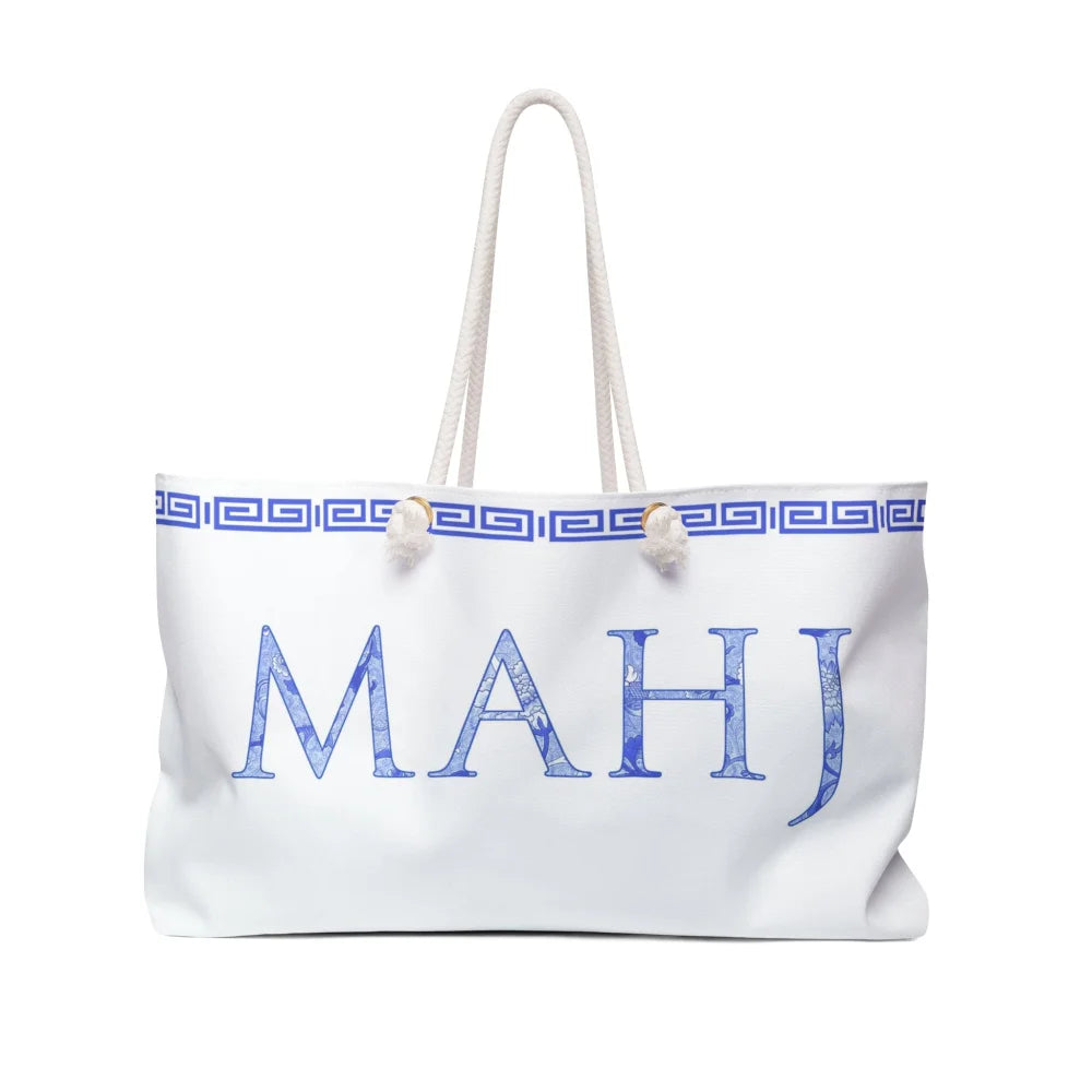 Blue Mahjong Tote bag - Totes