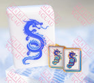 Dragon Mahjong earrings - Stud Earrings