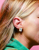 Dragon Mahjong earrings - Stud Earrings