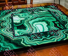 Green Malachite Mahjong Mat - Mahjong Mats