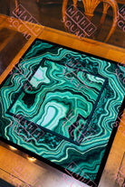 Green Malachite Mahjong Mat - Mahjong Mats