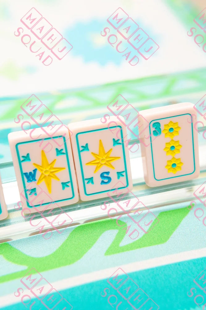 Just Peachy Tile Set - Mahjong