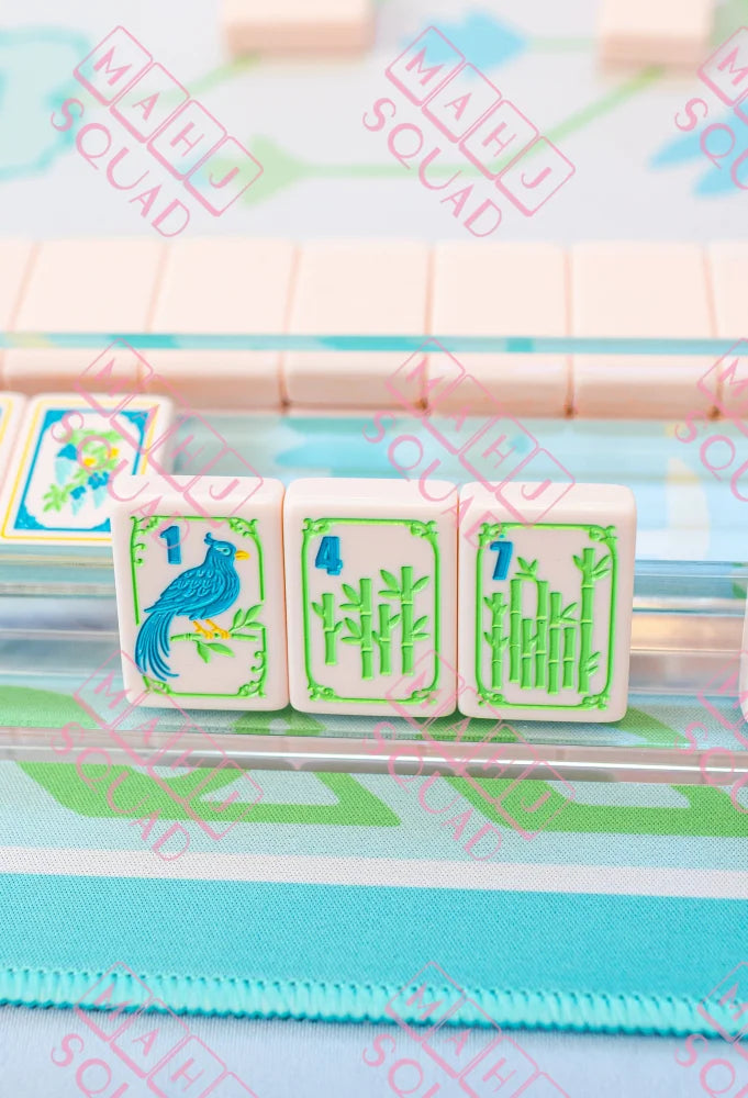 Just Peachy Tile Set - Mahjong