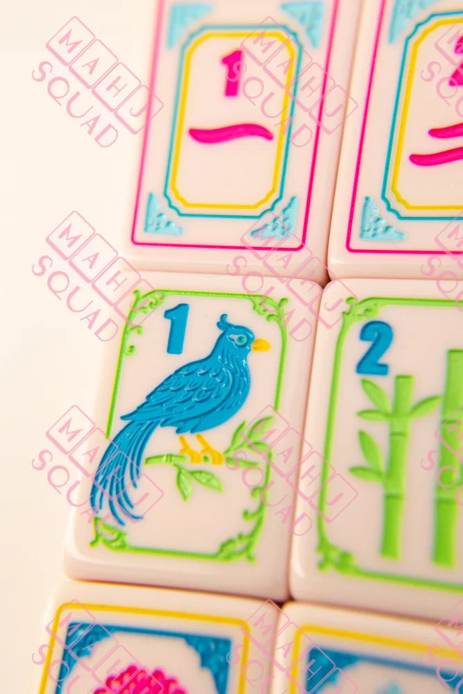 Just Peachy Tile Set - Mahjong