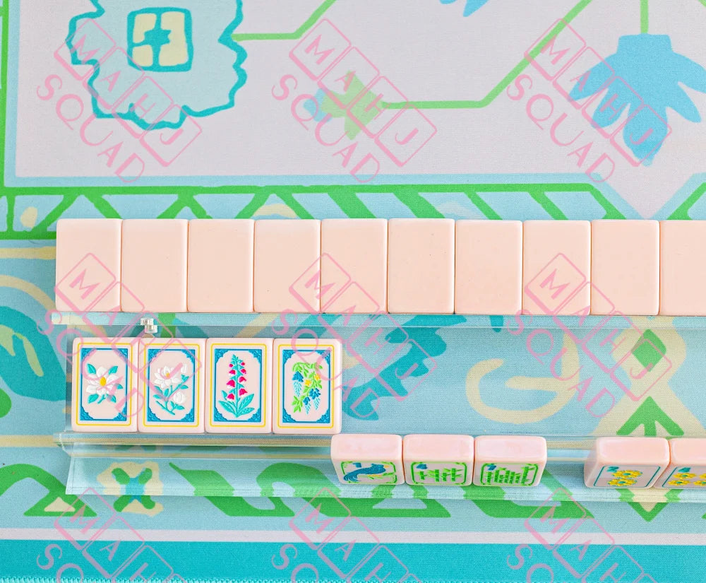 Just Peachy Tile Set - Mahjong