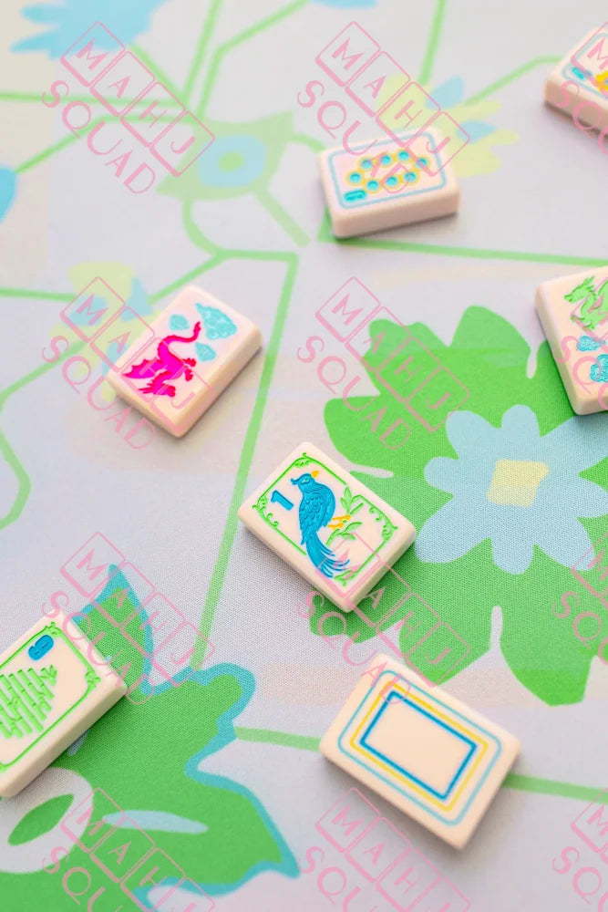 Just Peachy Tile Set - Mahjong