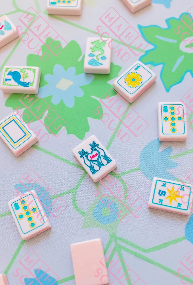 Just Peachy Tile Set - Mahjong