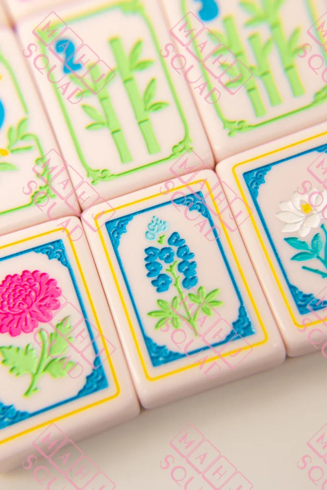 Just Peachy Tile Set - Mahjong