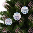 Mahjong Christmas ornament about Friends and wine blue and white mahjong ornament Chinoiserie Mahjong ornament mahjong