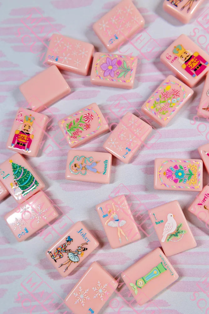 Nutcracker Ballet Mahjong Tile Set with tile bag - PREORDER - Mahjong