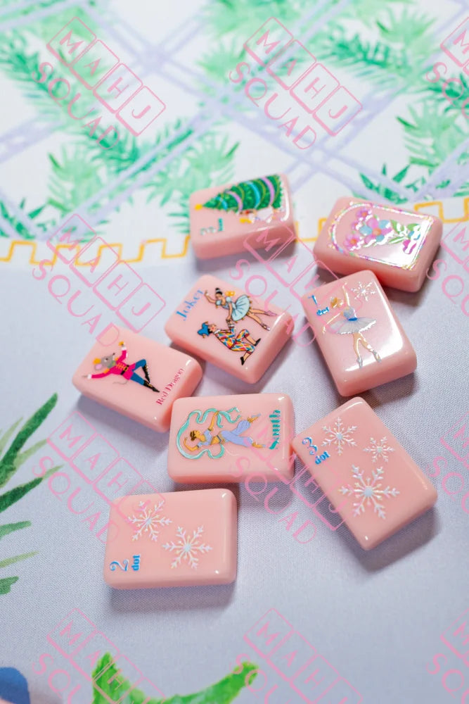 Nutcracker Ballet Mahjong Tile Set with tile bag - PREORDER - Mahjong