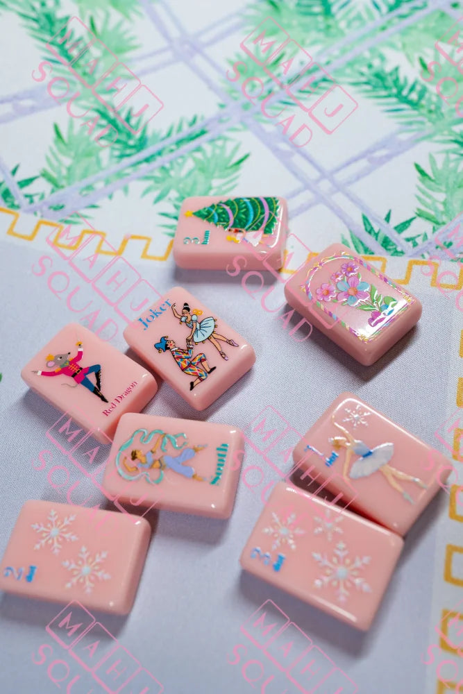 Nutcracker Ballet Mahjong Tile Set with tile bag - PREORDER - Mahjong