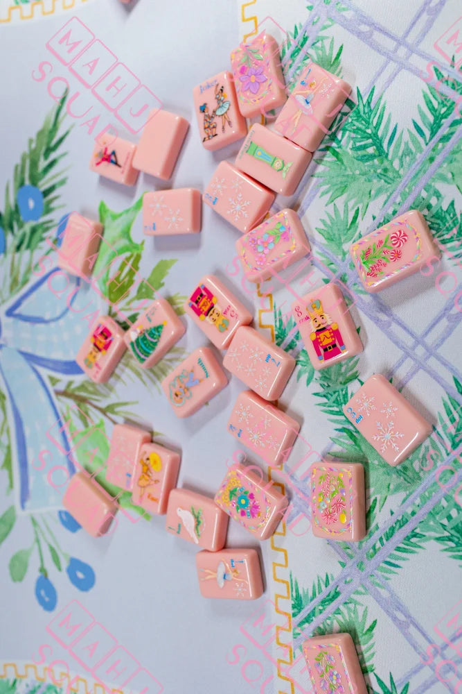 Nutcracker Ballet Mahjong Tile Set with tile bag - PREORDER - Mahjong