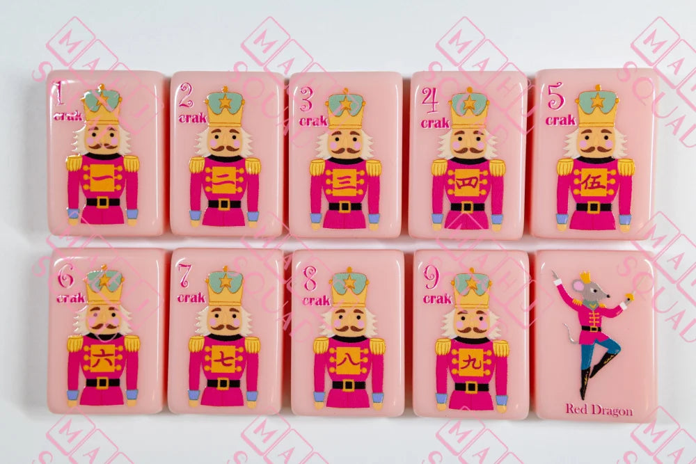Nutcracker Ballet Mahjong Tile Set with tile bag - PREORDER - Mahjong