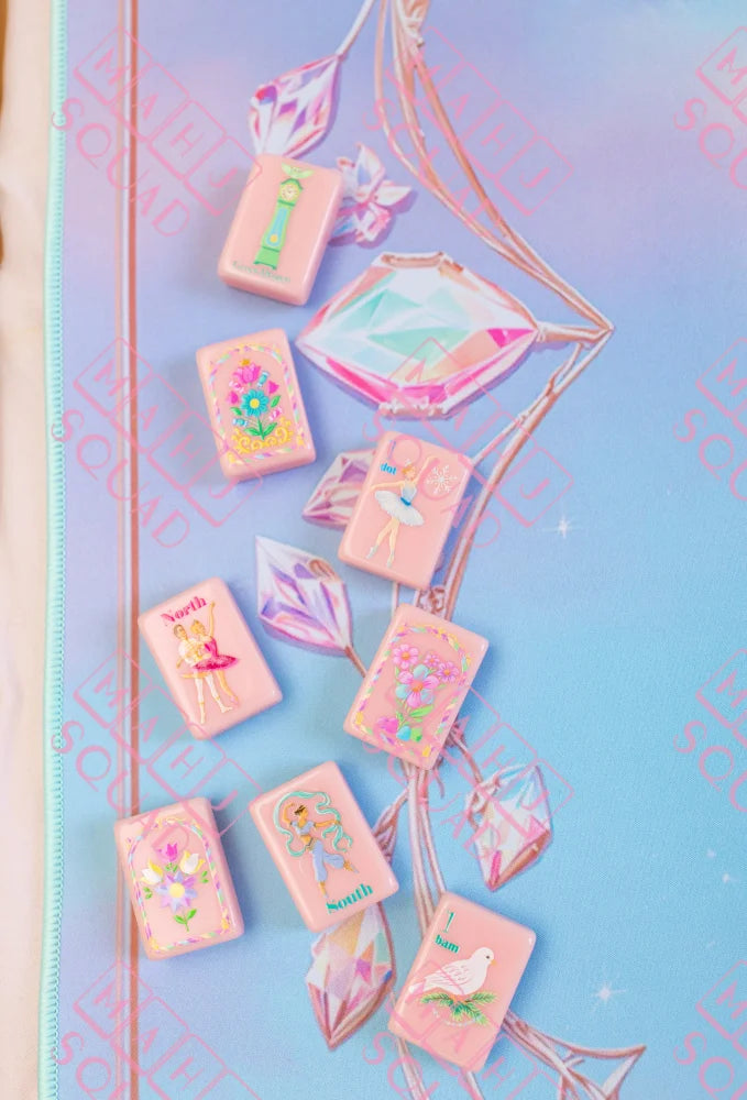 Nutcracker Ballet Mahjong Tile Set with tile bag - PREORDER - Mahjong