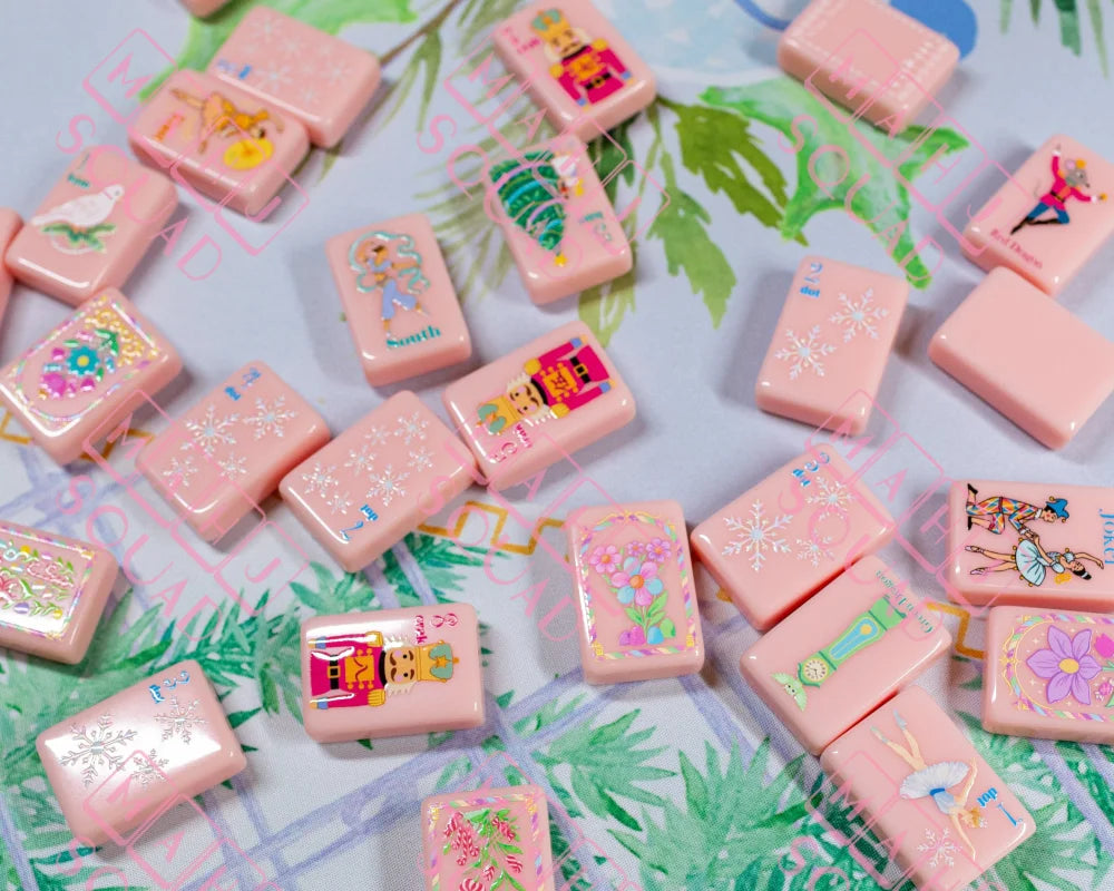 Nutcracker Ballet Mahjong Tile Set with tile bag - PREORDER - Mahjong