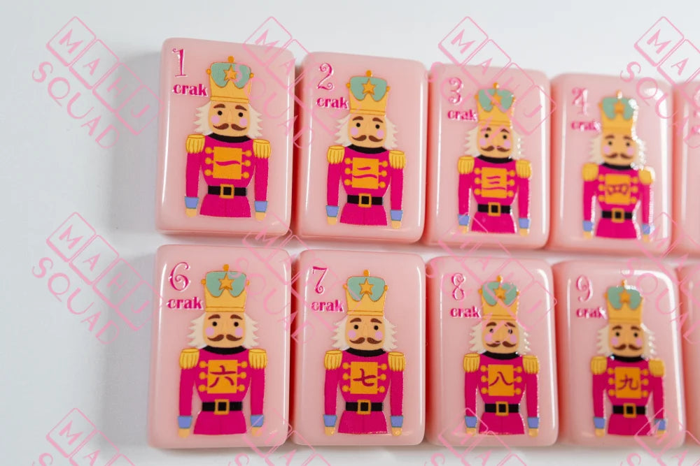 Nutcracker Ballet Mahjong Tile Set with tile bag - PREORDER - Mahjong