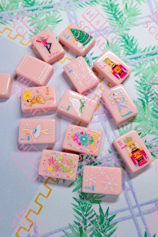 Nutcracker Ballet Mahjong Tile Set with tile bag - PREORDER - Mahjong