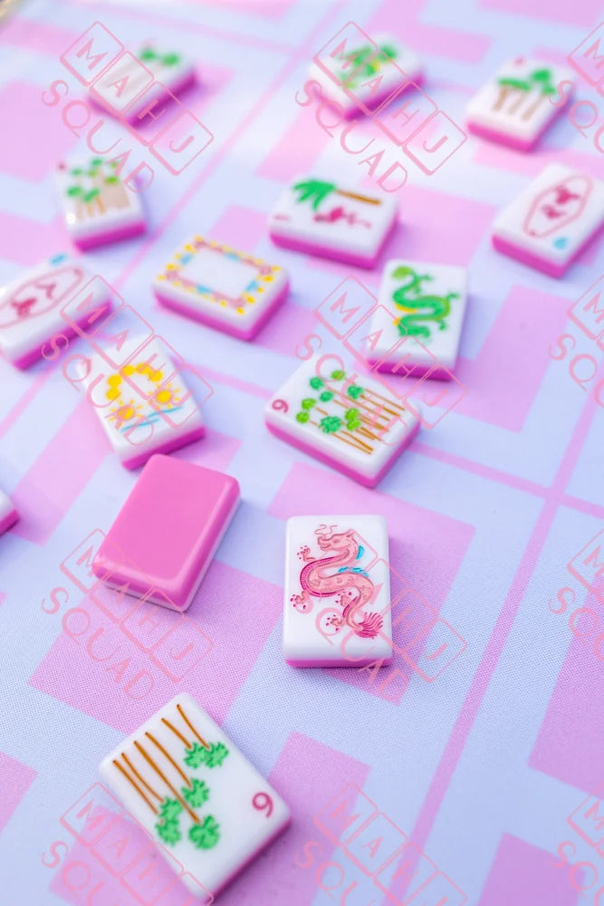 Palm Springs Mahjong Tiles - Mahjong