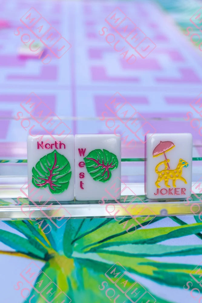 Palm Springs Mahjong Tiles - Mahjong