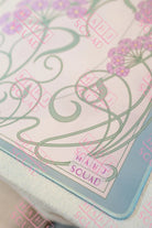 Parisian Lilac Floral Mahjong Mat - Mahjong Mats